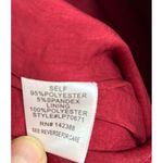 Essue  Red Sleeveless V-Neck Wide-Leg Women's Jumpsuit Sz S Chic Glam Minimalist Photo 10