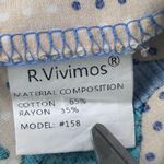 Chic Bohemian Blue and Green Long Sleeve Dress Size undefined Photo 8