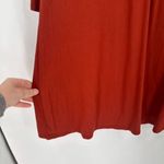 NWT New Directions Womens Julianna Bell Sleeve Crepe Dress Rustoxide Medium Rust Orange Photo 4