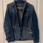Ralph Lauren  Denim Jacket with Blue Floral Lining Photo 0