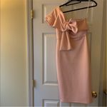 ASOS  Orange One Shoulder Sleeveless Midi Dress Photo 2