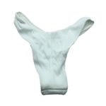 Aerie  Bikini Bottom Cheekier High Cut Ribbed White S Photo 1