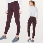 Lululemon Women’s Speed Up Tight Full-On Luxtreme 28" Running in Black Cherry 6 Photo 1