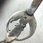 Sterling Silver Egyptian vintage hook clasp bangle Photo 9