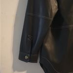 ZARA Black Leather Women's Jacket Photo 13