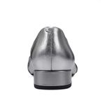 Easy Spirit Women's Eflex Caster Slip-on Block Heel Dress Pumps Pewter Size 7W Photo 4