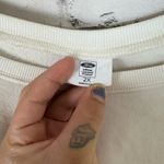 Ford White Cropped Pink Bronco Girl Crewneck Size 2X Photo 3