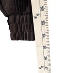 Maniere De Voir Pullover Hoodie Women M Brown Corduroy Oversized Sweatshirt Photo 8