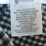 Talbots Vintage Black White Gingham Pants Photo 4