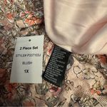 Perceptions  Pink Floral Lace Dress and Jacket 1X NWT Photo 3