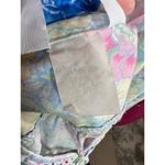 Frolicking dress Vintage floral housecoat pastel pink blue yellow Size L Photo 11