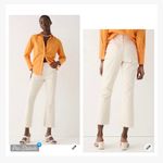 J.Crew  9” Demi Boot Crop Jeans Ecru Photo 2