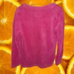 Coeur D'Alene Fleece V Neck Long‎ Sleeve Shirt Size XL Pink Photo 5