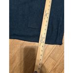 Bordeaux H by  Sweater Women's Navy Blue Soft‎ Ribbed Front Pockets , Sleeves Photo 6