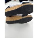 UGG  Womens Zoe Leather Cork Wedge Sandals Size 9.5 Modern Boho Minimalist Chic‎ Photo 8