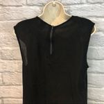 Haute Hippie  Small Black Sleeveless Tank Blouse Photo 6