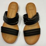 Dolce Vita Black Pais Strappy Slip On Sandals Casual Everyday Shoes Size 8 Photo 1