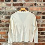 J. McLaughlin Cotton Cashmere Pennie Scalloped Cardigan Sweater, M Photo 6