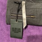 Avenue NWT size 22T  grey slacks with zippered front pockets Photo 4