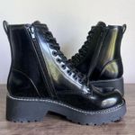 Madden Girl  Clutch Women's Black Combat Boot Size 7 SKU#24758 Photo 5