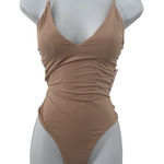 Ymi  RUGBY TAN one-piece swimsuit NWT Photo 0