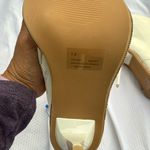 Cape Robbin  White and Gold Lace-Up Heeled Boots Photo 6