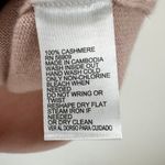 Antonio Melani Ivone Cashmere Sweater Turtleneck Sleeveless Vest Pink Large NWT Photo 5