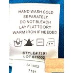 Ronni Nicole Medium Blue Cropped Cardigan Sweater V Neck Lightweight Knit Top Photo 10