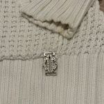 Harley Davidson Women’s Zip Up Sweater Size Medium Y2K Chunky Knit Pullover Photo 5