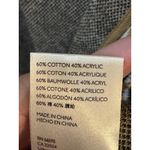 Anthropologie Mauve  Wrap Belted Longline Sweater Topper Size Small Diamond‎ Photo 7