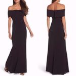 Eliza J  KNOT FRONT OFF THE SHOULDER MAXI DRESS Photo 10