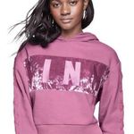 PINK - Victoria's Secret Victoria's Secret PINK Velvet Cropped Hoodie Size Small Photo 0