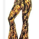 Bear Dance  SHEER FOAMES BELL BOTTOM PANTS MEDIUM Photo 0