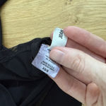 Joah Brown  Off Shoulder Top Mesh Long Sleeve Size XS/S Black Photo 2