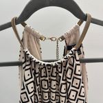 MSK Geometric Print Halter Blouson Dress Multiple Size L Photo 1