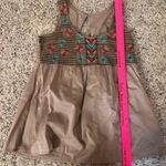 Mudd 🆕 Scoop neck embroidered aztec tank top small Photo 2