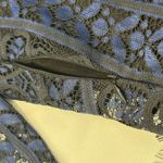 For Love & Lemons Lyla Mini Dress Black & Blue Lace Women’s Size XS Photo 12