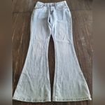 Forever 21  Curved Flare Jeans Light Wash Womens Size 28 Photo 0