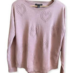 Cable & Gauge Pink Light Crewneck Sweater Photo 0