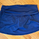 Title Nine  Splash Sun Swim Skort Navy Blue Size Medium Skirt Beach Vacation Photo 0
