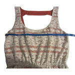 Trixxi  White Lace Coral Overlay Sleeveless Cut Out High Low Women's Dress Size S Photo 5