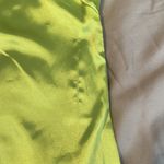 T Tahari navy blue sheath w/print band green & blue zipperâ& greenâlining Photo 9