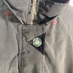 P.A. ORIGINALS Womens Green Velvet Trimmed Puffer Jacket Winter Coat Size 1X Photo 3