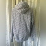 Champion  Women's Active Ribbed Trim Logo Heather Gray Pullover Hoodie Size M Photo 2