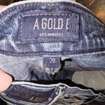 AGOLDE Womens Colette Distressed Mid Rise Skinny Jeans 28 Photo 6