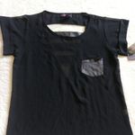 Material Girl Sheer Black Top Photo 6