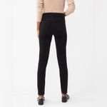 J. McLaughlin  Black Velvet ‘Watson’ Jeans, Size 6 Photo 4