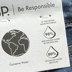 BP Brand New . Women's Juniors Low-Rise Flare Jeans Vintage Medium Wash Size 34 Photo 6