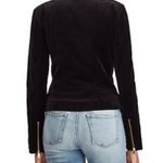 Ralph Lauren Lauren  Stretch-Velvet Moto Jacket Cotton, Size 16 NEW Retail $295 Photo 4