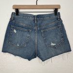 Free People We The  Distressed Sofia Denim Shorts Byron Bay NWT Size 27 Photo 2